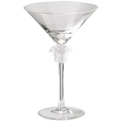 Versace Medusa Lumière Martini-Glas - Kristall - Håndlaget - 17,7cm - Begrenset Utgave Versace Medusa Lumière Martini-Glas - Kristall - Håndlaget - 17,7cm - Begrenset Utgave