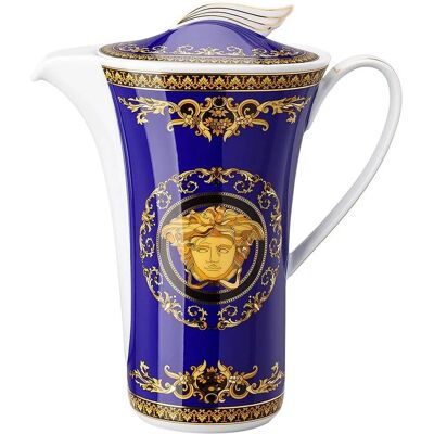 Versace Medusa Blå Kaffekanne - 6 Pers. - Porcelain Versace Medusa Blå Kaffekanne - 6 Pers. - Porcelain