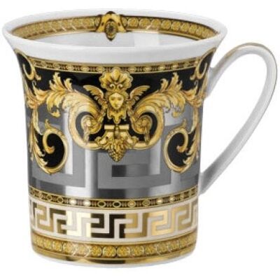 Vaso Versace Prestige Gala - Porcelana - Cilíndrico - 0,350 l Vaso Versace Prestige Gala - Porcelana - Cilíndrico - 0,350 l