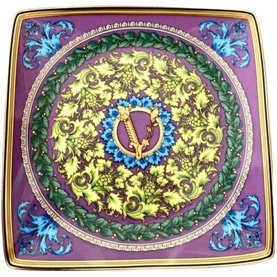 Versace Barocco Mosaic Plato - 12cm Porcelana plana Versace Barocco Mosaic Plato - 12cm Porcelana plana