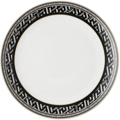 Versace La Greca Signature Black - Frühstücksteller 21 cm Versace La Greca Signature Black - Frühstücksteller 21 cm