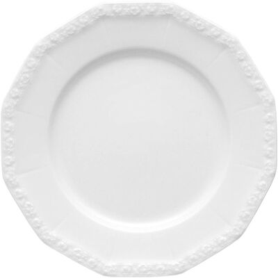 Rosenthal Weiß 24,5cm Porzellan Speiseteller Rosenthal Weiß 24,5cm Porzellan Speiseteller