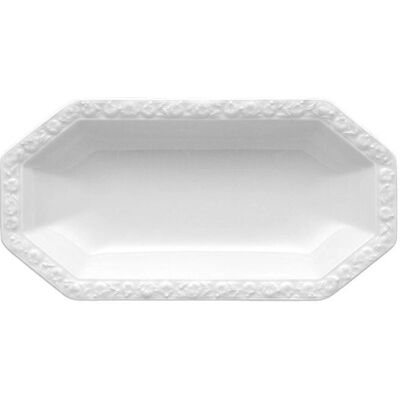 Plato de servir octogonal blanco Rosenthal Maria - Porcelana Plato de servir octogonal blanco Rosenthal Maria - Porcelana