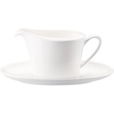 Rosenthal Jade Bone China Weiß Sauciere - Saucier 2er Set Rosenthal Jade Bone China Weiß Sauciere - Saucier 2er Set