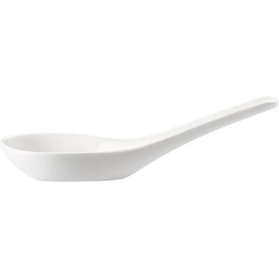 Rosenthal Modèle 61040-800001-19109 Cuillère en Bone China Blanche - Cuillère Rosenthal Modèle 61040-800001-19109 Cuillère en Bone China Blanche - Cuillère