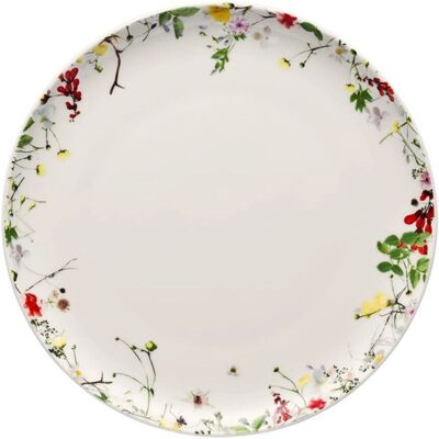 Rosenthal Bone China Mehrfarbiger Blumen 21cm Teller - Essplatte Rosenthal Bone China Mehrfarbiger Blumen 21cm Teller - Essplatte