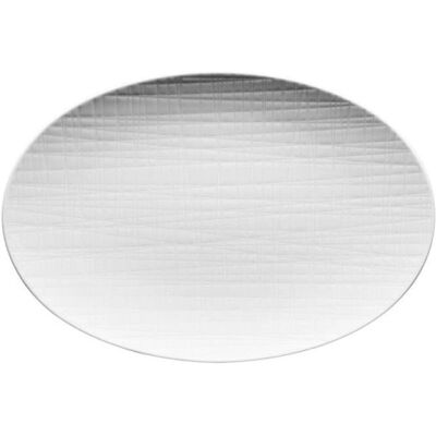 Rosenthal 11770-800001-12725 White Porcelain Dining Plate - Oval 25cm Rosenthal 11770-800001-12725 White Porcelain Dining Plate - Oval 25cm