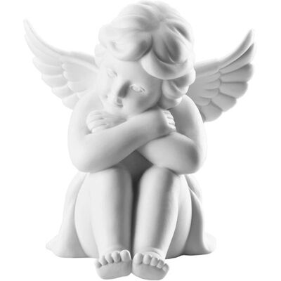 Rosenthal Modèle 69055-000102-90089 Ange assis en porcelaine blanche Rosenthal Modèle 69055-000102-90089 Ange assis en porcelaine blanche