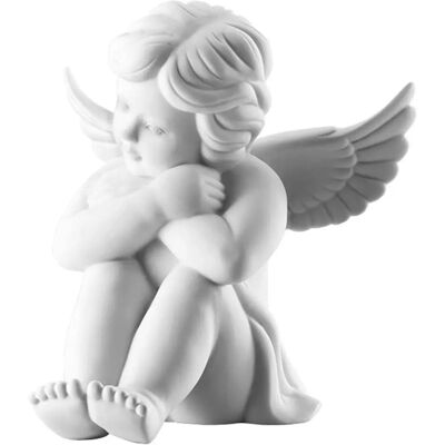 Rosenthal Model 69056-000102-90089 Sitting Angel Figurine - Figurine Rosenthal Model 69056-000102-90089 Sitting Angel Figurine - Figurine