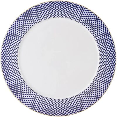 Piatto da cena in porcellana blu 33cm Rosenthal - Francis Carreau Bleu Piatto da cena in porcellana blu 33cm Rosenthal - Francis Carreau Bleu