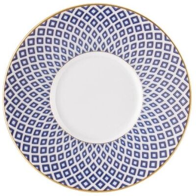 Rosenthal 10460-404307-14721 Untertasse - Porzellan - Bleu - Klassisches Dekor Rosenthal 10460-404307-14721 Untertasse - Porzellan - Bleu - Klassisches Dekor