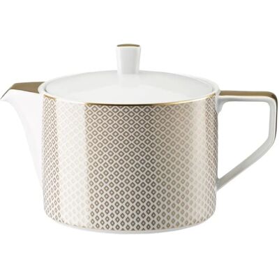 Tetera Rosenthal Modelo 10460-404308-14230 Cuadros Beige - Teteras Tetera Rosenthal Modelo 10460-404308-14230 Cuadros Beige - Teteras