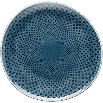 Rosenthal Junto Ocean Blue - Flacher Teller 16cm - Porzellan Rosenthal Junto Ocean Blue - Flacher Teller 16cm - Porzellan