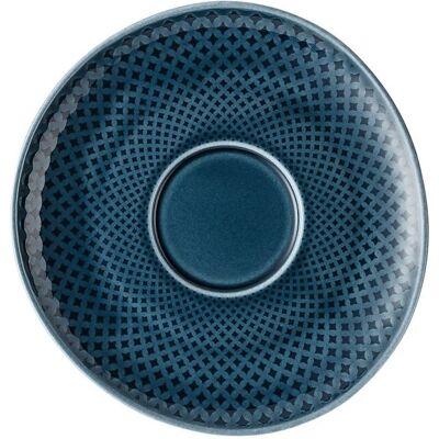 Rosenthal Junto Ocean Blue Untertasse - Porzellan - 15cm Rosenthal Junto Ocean Blue Untertasse - Porzellan - 15cm