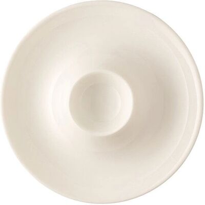 Rosenthal Modelo 10530-800001-15525 Taza de Huevo de Bone China Blanco con Bandeja - Taza Rosenthal Modelo 10530-800001-15525 Taza de Huevo de Bone China Blanco con Bandeja - Taza