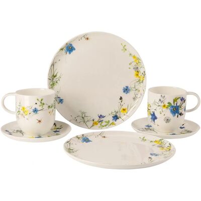 Rosenthal Blau Alpen Blumen Bone China Teller Rosenthal Blau Alpen Blumen Bone China Teller