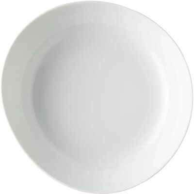 Rosenthal Junto 25cm Hvit Porcelens Dyptallerken Rosenthal Junto 25cm Hvit Porcelens Dyptallerken