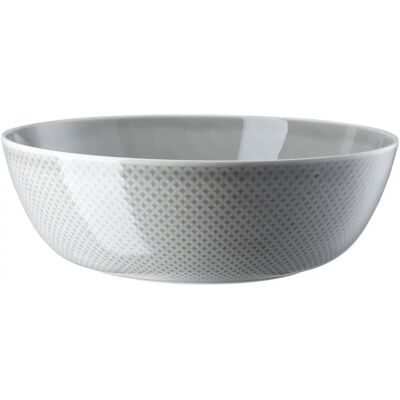 Rosenthal Junto Pearl Grey - 33cm Skål - Porcelen Rosenthal Junto Pearl Grey - 33cm Skål - Porcelen