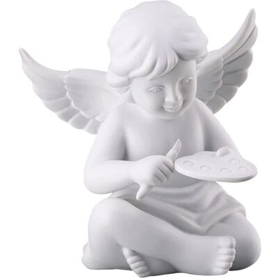 Rosenthal Angel with Painter's Palette - Angel Figurine - Medium Rosenthal Angel with Painter's Palette - Angel Figurine - Medium