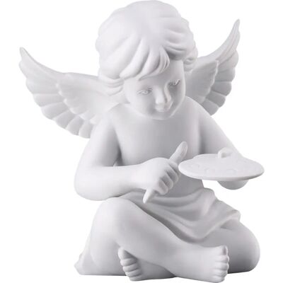 Rosenthal Angel White Matte - Porcelain Figurine with Painter Palette Rosenthal Angel White Matte - Porcelain Figurine with Painter Palette