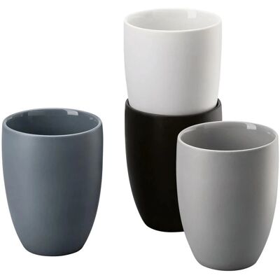 Rosenthal Set 4 Becher Doppelwandig - Tassen Rosenthal Set 4 Becher Doppelwandig - Tassen