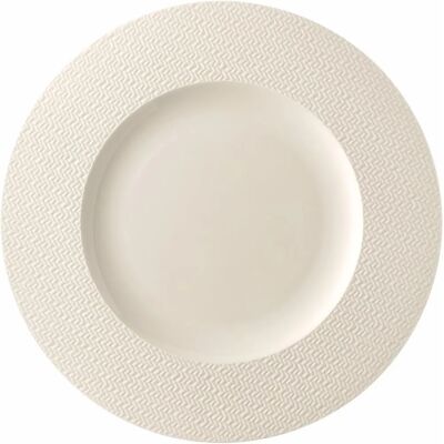 Piatto colazione Rosenthal Kumi tonalità bianca - Fahne Piatto colazione Rosenthal Kumi tonalità bianca - Fahne