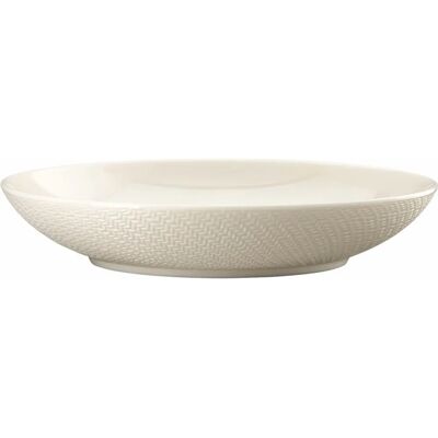 Rosenthal Kumi Bílý Odstín Polévkový Talíř - 21,3cm Porcelán Rosenthal Kumi Bílý Odstín Polévkový Talíř - 21,3cm Porcelán