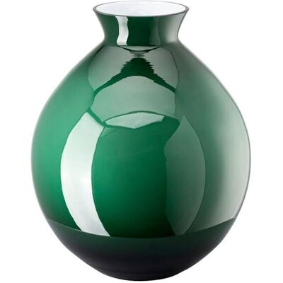 Wazon Silvana od Rosenthal - zielony - 33cm - Nowoczesna dekoracja Wazon Silvana od Rosenthal - zielony - 33cm - Nowoczesna dekoracja