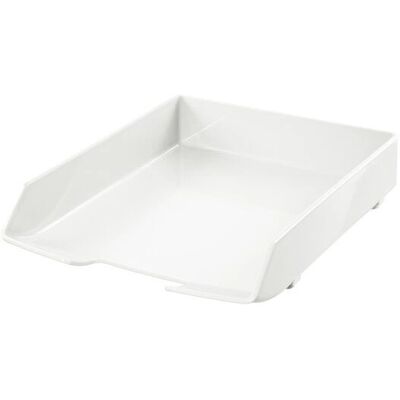HAN WAVE Exclusif Blanc - Corbeille à courrier - A4/C4 - Lot de 5 - Publicité HAN WAVE Exclusif Blanc - Corbeille à courrier - A4/C4 - Lot de 5 - Publicité