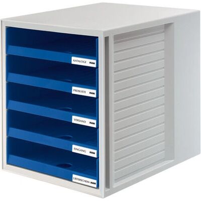 HAN Modell 1401-14 Kék Szürke Fiók Rendező - Íróasztal HAN Modell 1401-14 Kék Szürke Fiók Rendező - Íróasztal