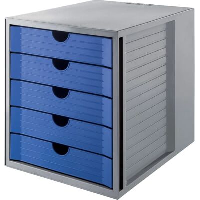 HAN Karma Polystyrene Blue - Drawer Cabinet - A4 Storage HAN Karma Polystyrene Blue - Drawer Cabinet - A4 Storage