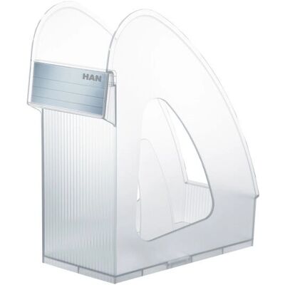 Porta riviste Han Galaxy - Trasparente - A4 - Porta riviste Porta riviste Han Galaxy - Trasparente - A4 - Porta riviste