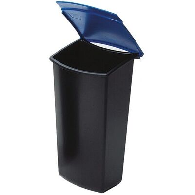 Inserto para cubo de papel HAN Mondo - 3L, Azul/Negro Inserto para cubo de papel HAN Mondo - 3L, Azul/Negro