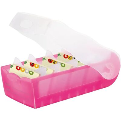 HAN CROCO 997-663 Rosa Karteibox - Für 900 Karten HAN CROCO 997-663 Rosa Karteibox - Für 900 Karten