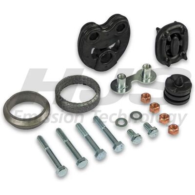 HJS Uitlaatsysteem Kit voor Mercedes-Benz W124 - Roestvrij Staal HJS Uitlaatsysteem Kit voor Mercedes-Benz W124 - Roestvrij Staal