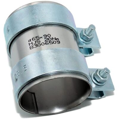 HJS Uitlaatpijpverbinder - Diameter 65mm, Lengte 90mm, voor VW, Audi, BMW, Opel, Ford HJS Uitlaatpijpverbinder - Diameter 65mm, Lengte 90mm, voor VW, Audi, BMW, Opel, Ford