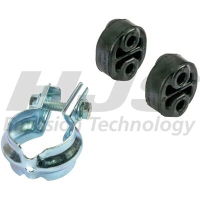 HJS 1730FP Uitlaatsilencer Kit voor Peugeot, Toyota, Citroën HJS 1730FP Uitlaatsilencer Kit voor Peugeot, Toyota, Citroën
