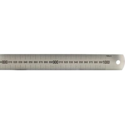 Werkstarck Modèle 1000 mm Règle en acier - Outil de mesure - Publicité Werkstarck Modèle 1000 mm Règle en acier - Outil de mesure - Publicité
