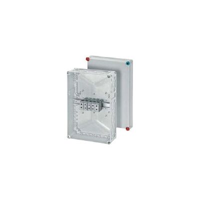 Hensel K 7055 Boîte de dérivation électrique - IP65, 50mm², Plastique - Publicité Hensel K 7055 Boîte de dérivation électrique - IP65, 50mm², Plastique - Publicité