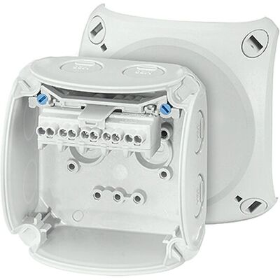 Hensel Elektrische Anschlussdose - Polykarbonat - Grau Hensel Elektrische Anschlussdose - Polykarbonat - Grau