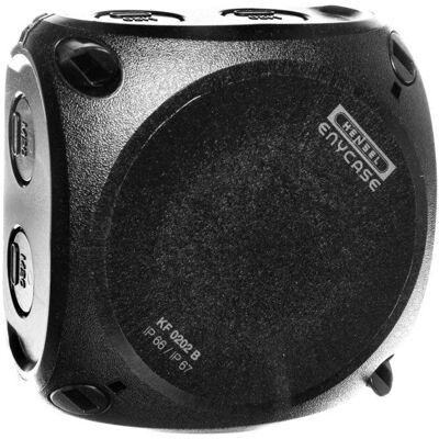 Hensel Schwarze Wetterfeste 5-Pol Kabelabzweigkasten - IP66/IP67/IP69 Hensel Schwarze Wetterfeste 5-Pol Kabelabzweigkasten - IP66/IP67/IP69