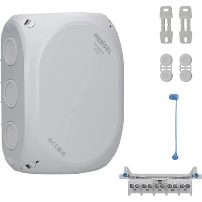 Boîte de dérivation Hensel DK 1006 G - IP66 - Publicité Boîte de dérivation Hensel DK 1006 G - IP66 - Publicité