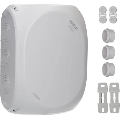 Hensel DK 3500 G - Boîte de dérivation - 295mm x 225mm - IP66 - Publicité Hensel DK 3500 G - Boîte de dérivation - 295mm x 225mm - IP66 - Publicité