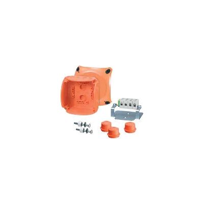 Caja de Conexiones Eléctricas Hensel FK 0404 - IP66 - Naranja Caja de Conexiones Eléctricas Hensel FK 0404 - IP66 - Naranja