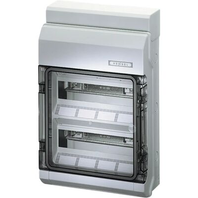 Hensel KV 9224 NT Elektrisch verdeelkasten - 24 DIN-units Hensel KV 9224 NT Elektrisch verdeelkasten - 24 DIN-units