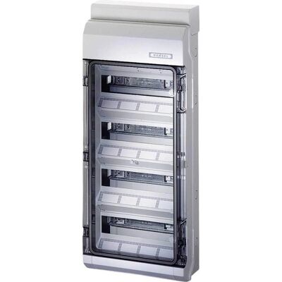 Hensel Grigio Chiaro 54TE IP65 Custodia Elettrica - Montaggio a Parete Hensel Grigio Chiaro 54TE IP65 Custodia Elettrica - Montaggio a Parete