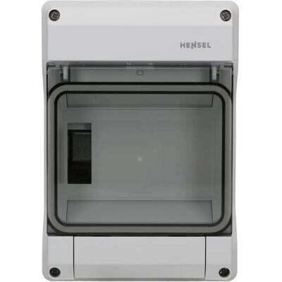 Boîte de distribution Hensel 6 modules IP65 - Boîte de distribution - Publicité Boîte de distribution Hensel 6 modules IP65 - Boîte de distribution - Publicité