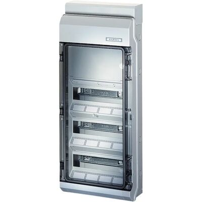 Hensel KV 9440 Boîte de distribution - 3 rangées - IP65 - Publicité Hensel KV 9440 Boîte de distribution - 3 rangées - IP65 - Publicité