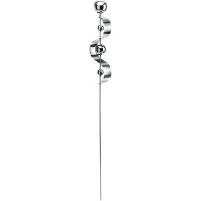 LOCKER - SNAKE - Silber - 17x145x10 cm - Dekofigur LOCKER - SNAKE - Silber - 17x145x10 cm - Dekofigur