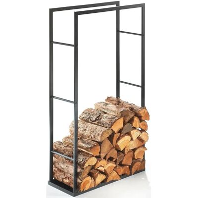 LOCKER 42567-06 - Kaminholzregal - Dekorativer Holzkorb LOCKER 42567-06 - Kaminholzregal - Dekorativer Holzkorb